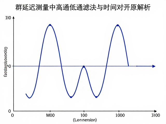 群延迟测量中高通低通滤波与时间对齐原理解析