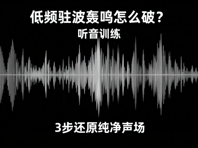 低频驻波轰鸣怎么破?听音训练,时间对齐原理,3步还原纯净声场