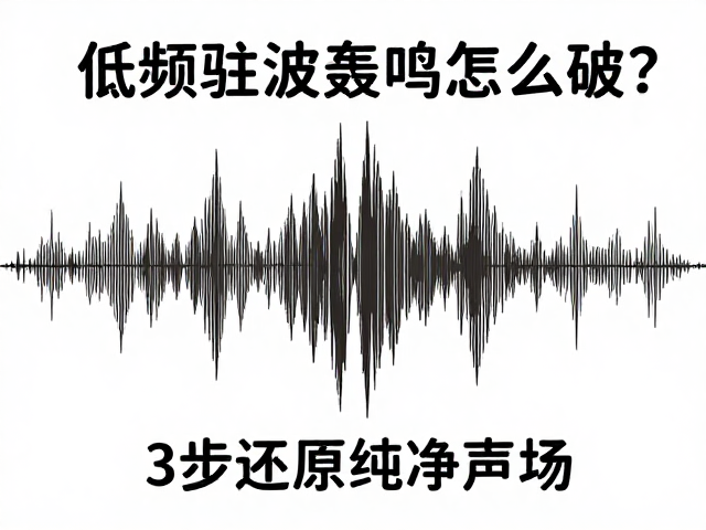 低频驻波轰鸣怎么破?听音训练,时间对齐原理,3步还原纯净声场
