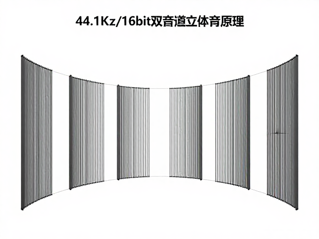 44.1kHz/16bit双声道立体声原理与多声道混音逻辑全解析