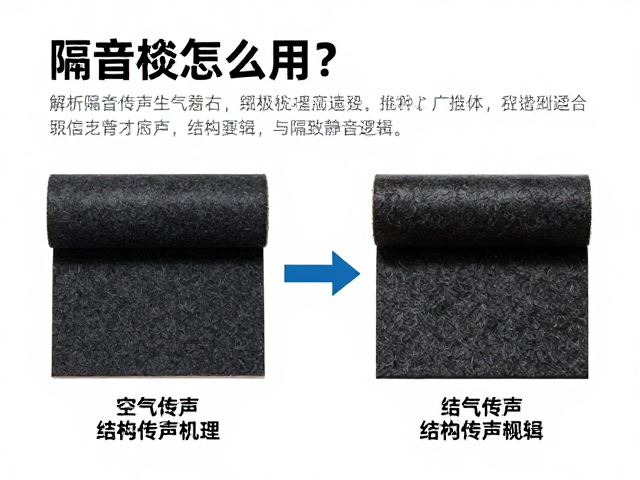 隔音毡怎么用?解析空气传声与结构传声机理,打造极致静音空间