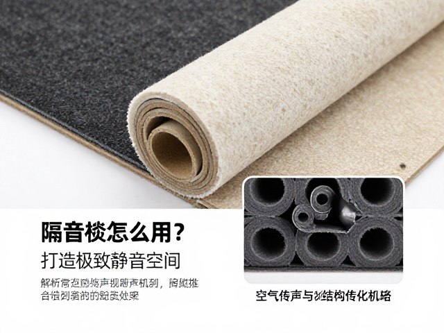 隔音毡怎么用?解析空气传声与结构传声机理,打造极致静音空间