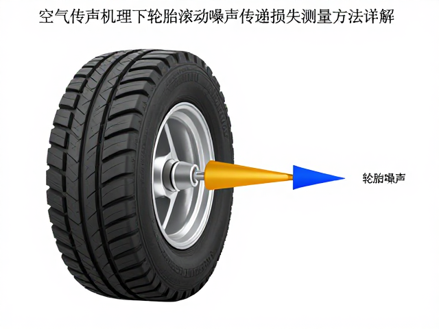 空气传声机理下轮胎滚动噪声传递损失测量方法详解