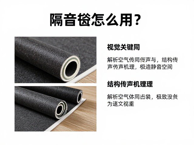 隔音毡怎么用?解析空气传声与结构传声机理,打造极致静音空间
