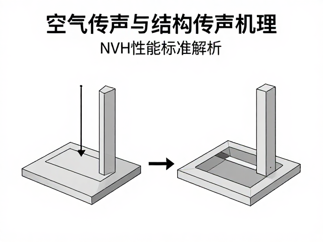 空气传声与结构传声机理，NVH性能标准解析