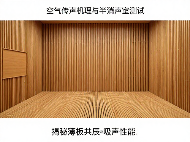 空气传声机理与半消声室测试，揭秘薄板共振吸声性能