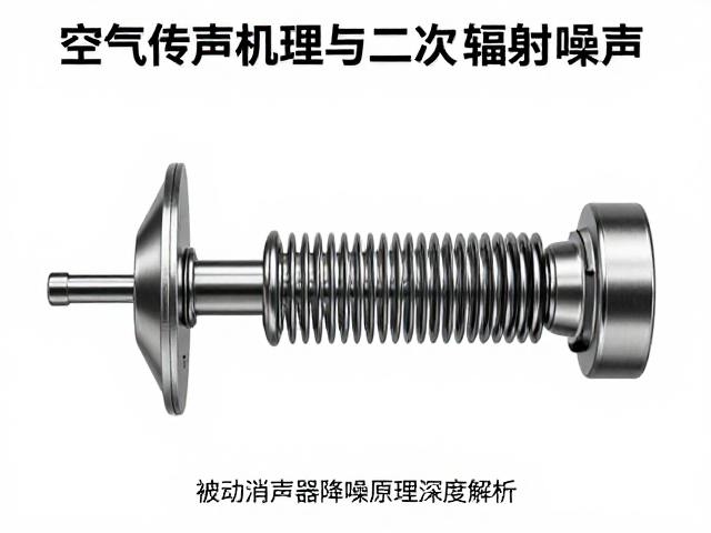 空气传声机理与二次辐射噪声,被动消声器降噪原理深度解析
