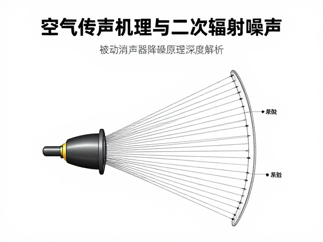 空气传声机理与二次辐射噪声,被动消声器降噪原理深度解析