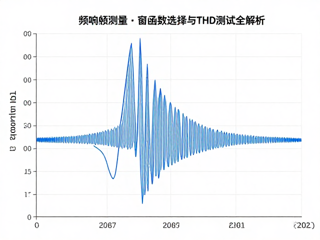 频响曲线测量原理,窗函数选择与THD测试全解析