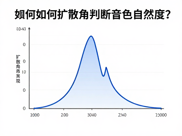 频响曲线测量原理，如何通过扩散角判断音色自然度？