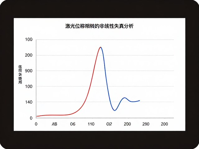 激光位移传感器频响曲线测量与非线性失真分析