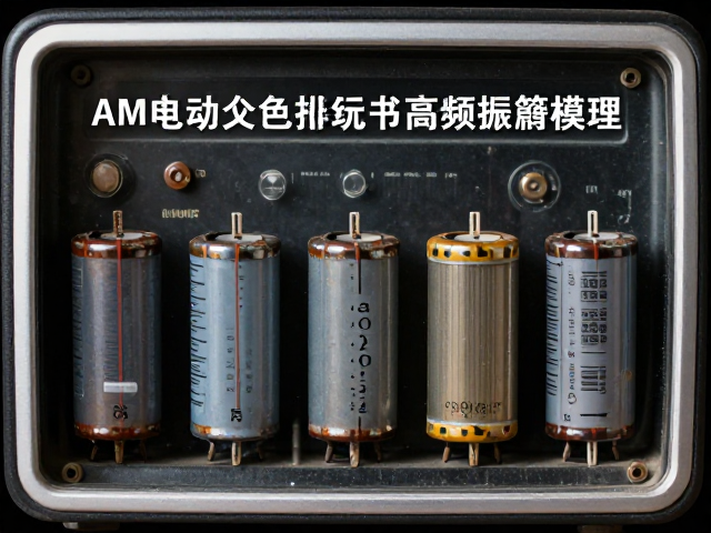 车载AM电子管收音机诞生与高频振荡原理,老式电容老化处理指南