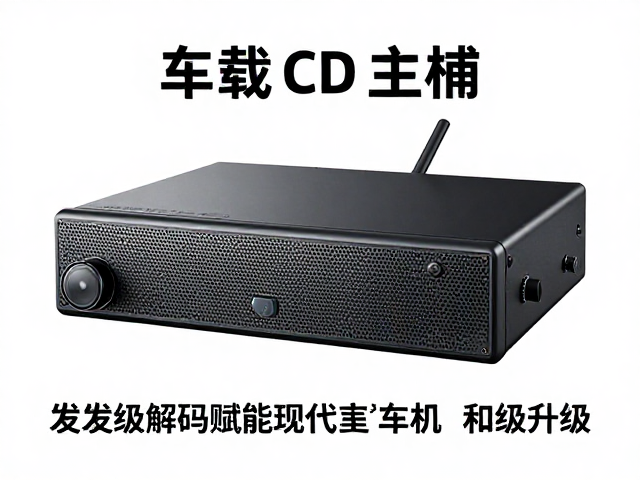 首款车载CD主机落地,发烧级解码赋能现代车机前级升级