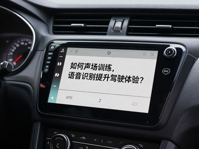 MP3车载主机普及下，如何用声场训练，语音识别提升驾驶体验？