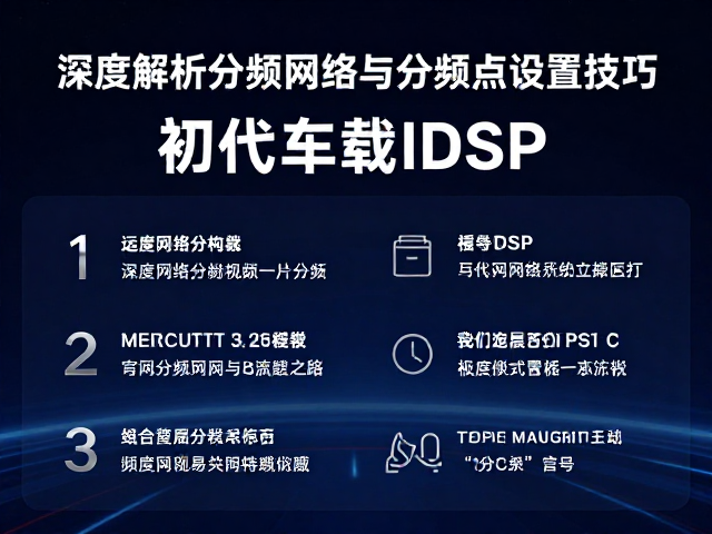 初代车载DSP发布,深度解析分频网络与分频点设置技巧