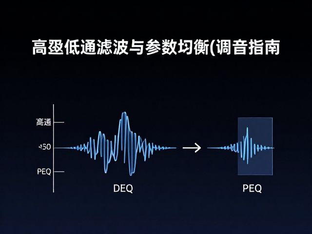 初代车载DSP发布,高通低通滤波与参量均衡(PEQ)调音指南