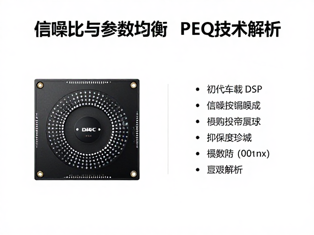 初代车载DSP发布，信噪比与参量均衡PEQ技术解析
