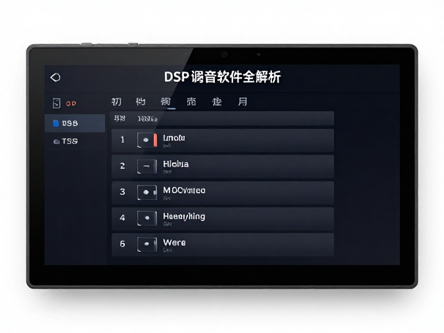 初代车载DSP发布，时间延迟调整与调音软件操作全解析
