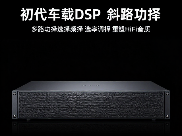 初代车载DSP发布,多路功放,斜率选择,重塑HiFi音质