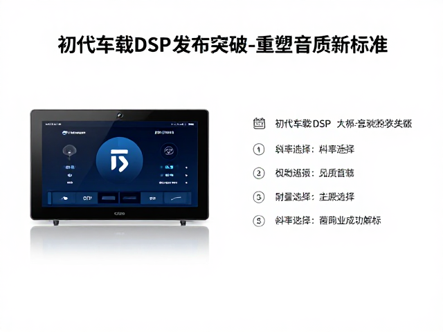 初代车载DSP发布,多音源无损切换,斜率选择,重塑音质新标准