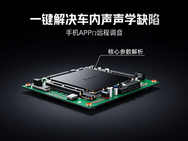 初代车载DSP发布,手机APP远程调音,一键解决车内声学缺陷