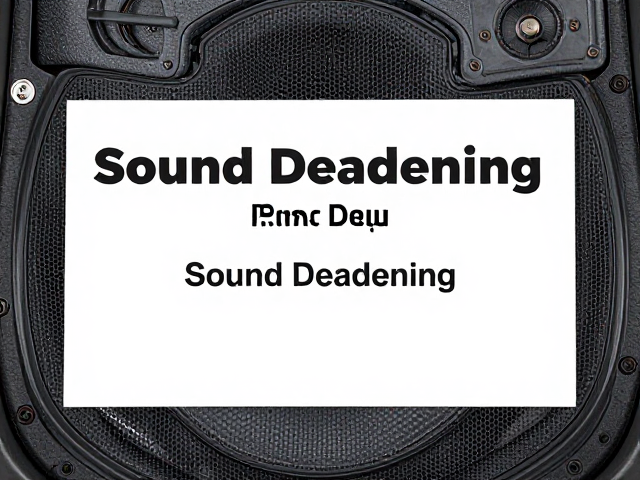 美国汽车音响竞赛起源,Track Day下的Sound Deadening隔音降噪竞技风格