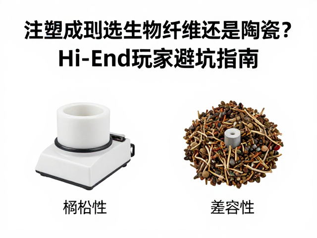 注塑成型选生物纤维还是陶瓷?Hi-End玩家避坑指南