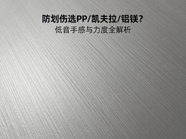 防划伤选PP/凯夫拉/铝镁？纸质材质低音手感与力度全解析