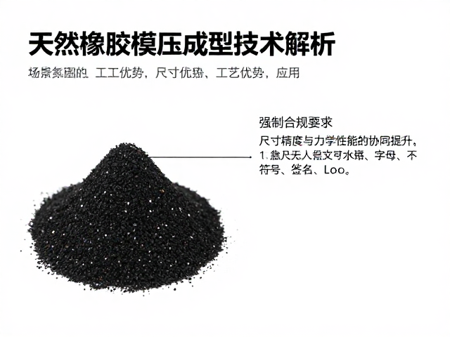 天然橡胶模压成型技术解析,高顺性材料的工艺优势与应用
