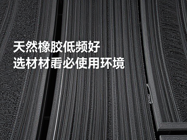 天然橡胶低频好，选材质必看使用环境