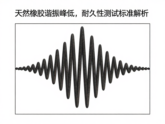 天然橡胶谐振峰低,耐久性测试标准解析