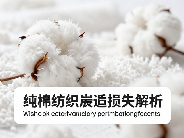 纯棉纺织滞后损失解析,环保材料应用与可持续未来