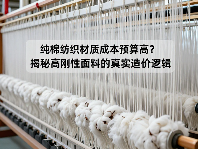 纯棉纺织材质成本预算高？揭秘高刚性面料的真实造价逻辑