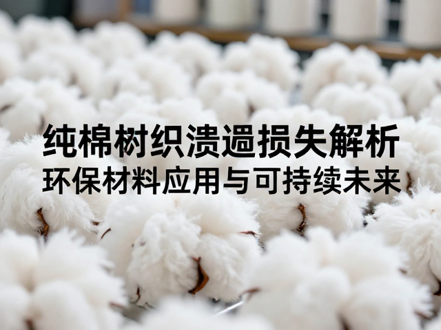 纯棉纺织滞后损失解析,环保材料应用与可持续未来
