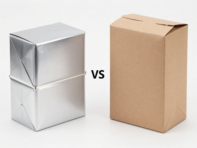 铝制包装盒 vs 纸质，重量密度对比与材质选择指南