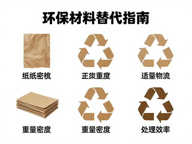 环保材料替代指南,纸质材质与重量密度如何影响回收效率