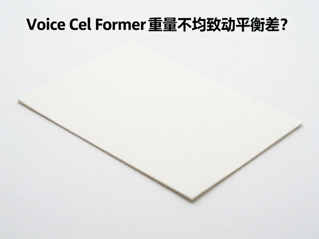 Voice Coil Former重量不均致动平衡差?优选纸质材质优化方案