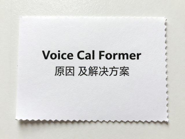 Voice Coil Former纸质材质边缘毛刺原因及解决方案