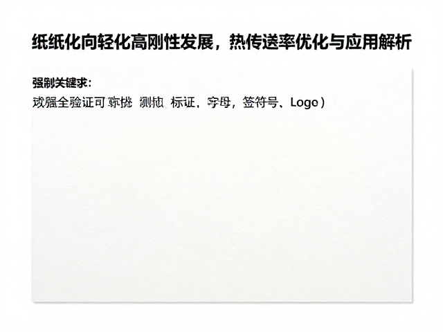 纸质材质向轻量化高刚性发展，热传导率优化与应用解析