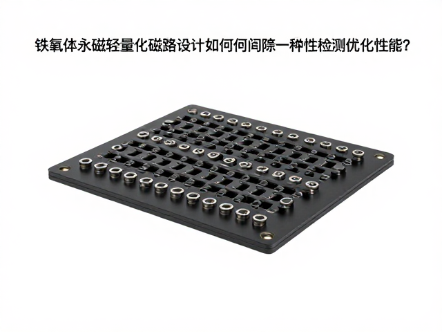 铁氧体永磁轻量化磁路设计,如何通过间隙一致性检测优化性能?
