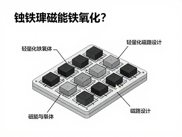 钕铁硼易氧化?轻量化磁路设计搭配铁氧体,兼顾高磁能与稳定