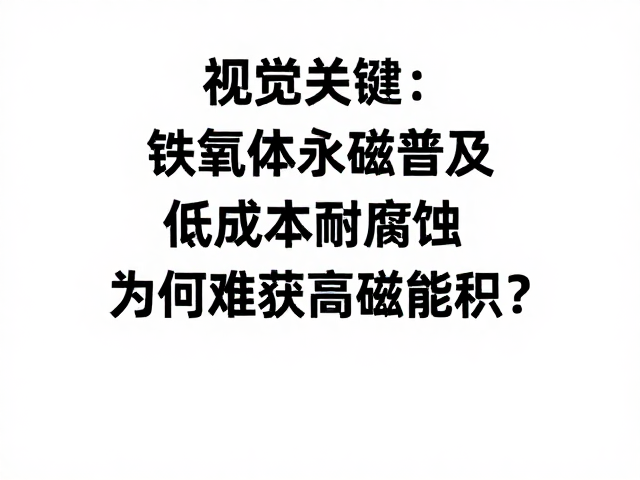 铁氧体永磁普及,低成本耐腐蚀,为何难获高磁能积?