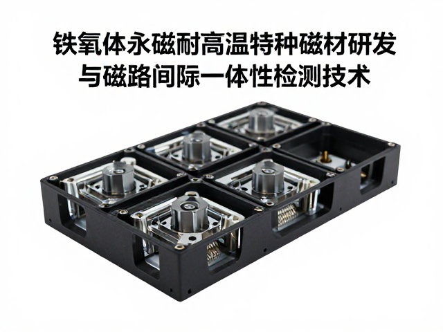铁氧体永磁耐高温特种磁材研发与磁路间隙一致性检测技术