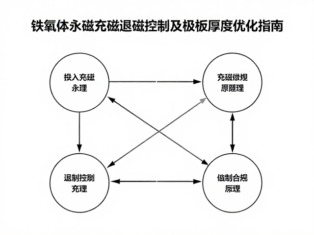 铁氧体永磁充磁退磁控制及极板厚度优化指南