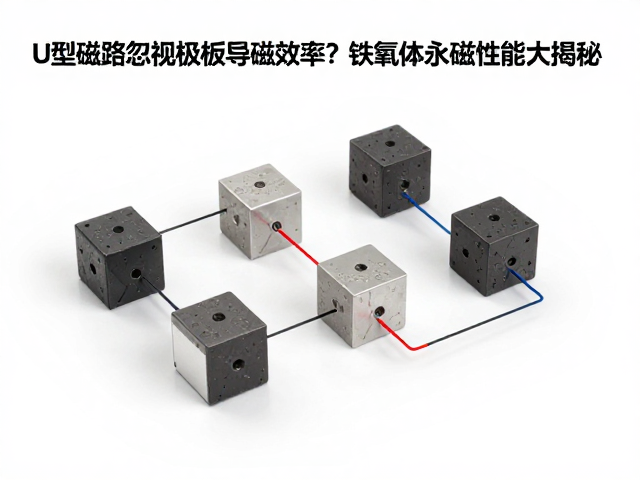 U型磁路忽视极板导磁效率?铁氧体永磁性能大揭秘