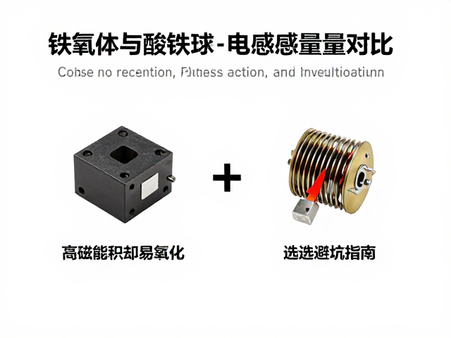 铁氧体与钕铁硼电感量对比,高磁能积却易氧化,选型避坑指南