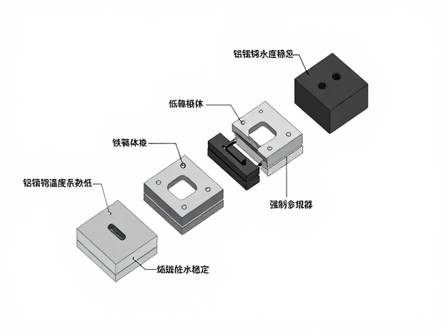 铝镍钴温度系数低,铁氧体永磁材质稳定,精准线性位移检测方案