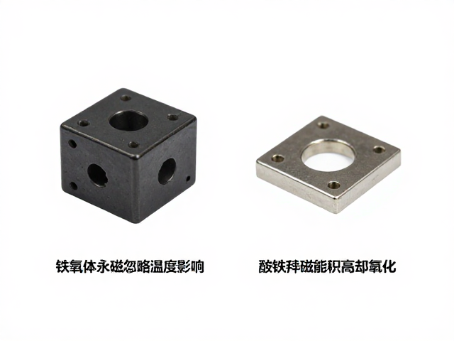 铁氧体永磁忽略温度影响，钕铁硼磁能积高却易氧化