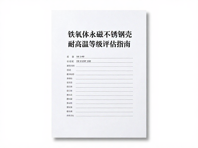 铁氧体永磁不锈钢壳耐高温等级评估指南