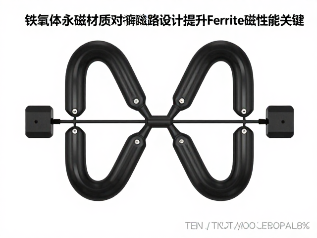 铁氧体永磁材质对称磁路设计，提升Ferrite磁性能的关键